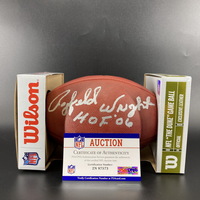 NFL - Cowboys Rayfield Wright Signed Authentic Football