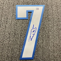 NFL - Titans Taylor Lewan Signed Jersey Number