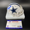 NFL - Cowboys Deuce Vaughn signed alt mini helmet