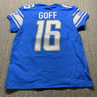 NFL - Lions Jared Goff Signed Authentic Jersey