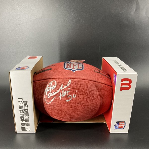 HOF - Eagles Harold Carmichael Signed Authentic Football