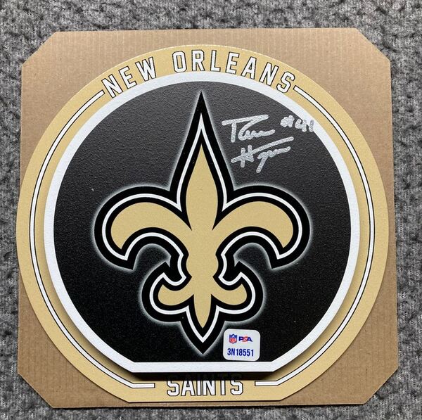 Legends - Saints Roman Harper Signed 3D Metal Wall Art (8x8)
