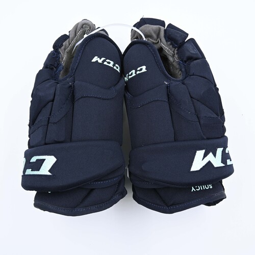 Image of Soucy, Carson<br>CCM HG 12 Gloves<br>Seattle Kraken<br>2022-23<br>#28