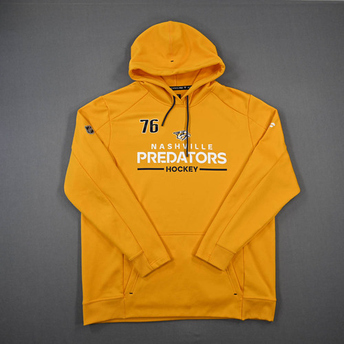 Image of Skjei, Brady - Hoodie Issued by the Nashville Predators - 2025-26 NHL Season