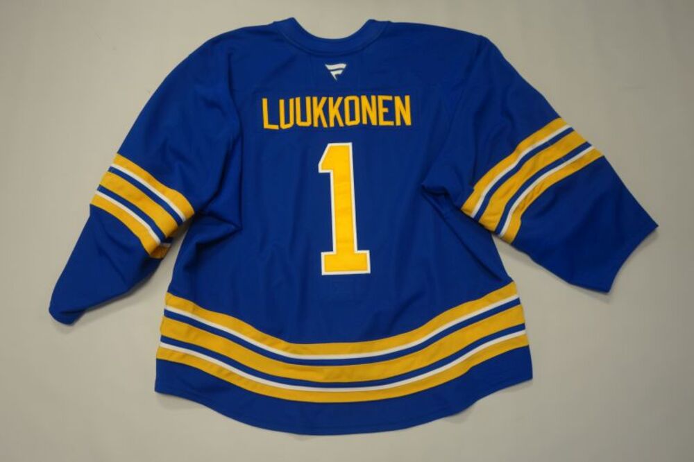 Ukko-Pekka Luukkonen 2025-26 Buffalo Sabres Set 2 Home Jersey