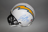 Chargers - Joey Bosa signed Chargers proline helmet