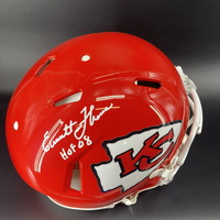 HOF - Chiefs Emmitt Thomas Signed Authentic Speed Helmet
