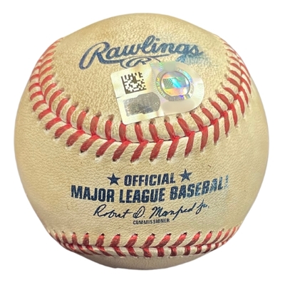 Michael Siani Authenticated Game Used Baseball - Single