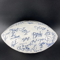 NFL - Multi Sign 2012 Pro Bowl Commemorative Panel Ball Signed By Over 3...