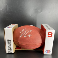 NFL - Packers Sean Clifford Signed authentic football