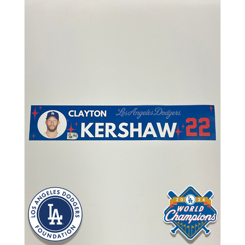 Yoshinobu Yamamoto Locker Nameplate | Los Angeles Dodgers