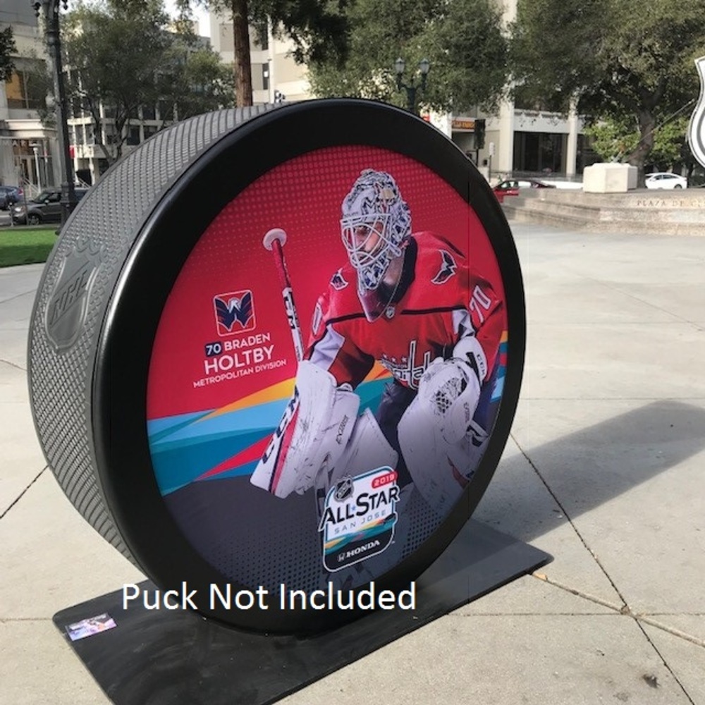 2019 NHL All Star Game Banner Featuring Braden Holtby (Washington Capitals)