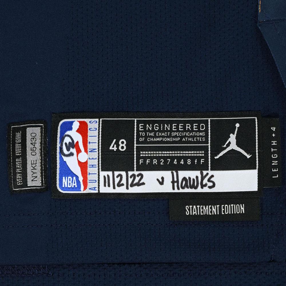 Cam Reddish New York Knicks GameWorn Statement Edition Jersey