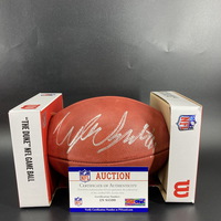 NFL - Cowboys Tyler Smith Signed Authentic Football