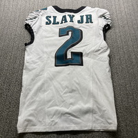 Sao Paulo Game - Eagles Darius Slay Game Worn Jersey 9/6/2024 Size 40 wi...