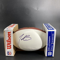 NFL - Broncos Trent Sherfield Signed Panel Ball