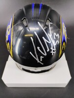 NFL - Ravens Kyle Van Noy Signed Mini Helmet