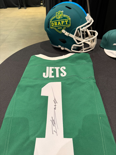 David Bailey  Autographed Jets Draft Jersey - 1st NFL Auction official s...