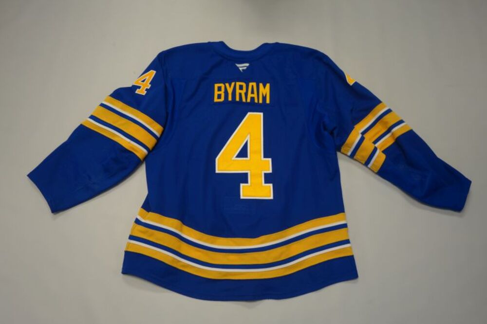 Bowen Byram 2025-26 Buffalo Sabres Set 2 Home Jersey