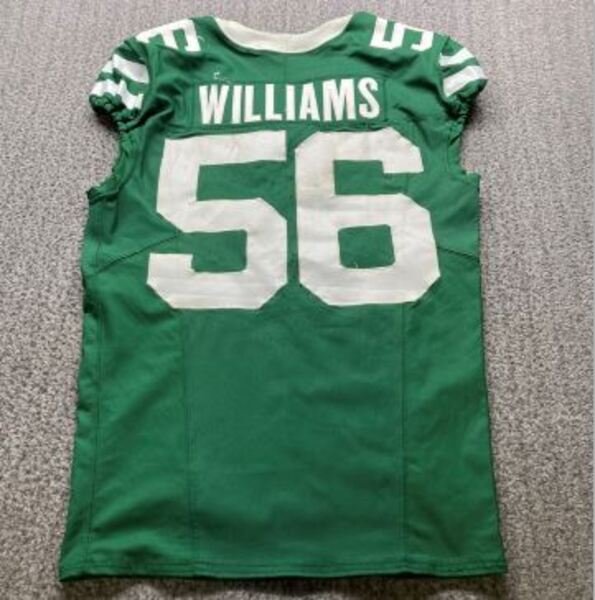 STS - Jets Quincy Williams Game Worn Jersey (11/17/2024) Size 40