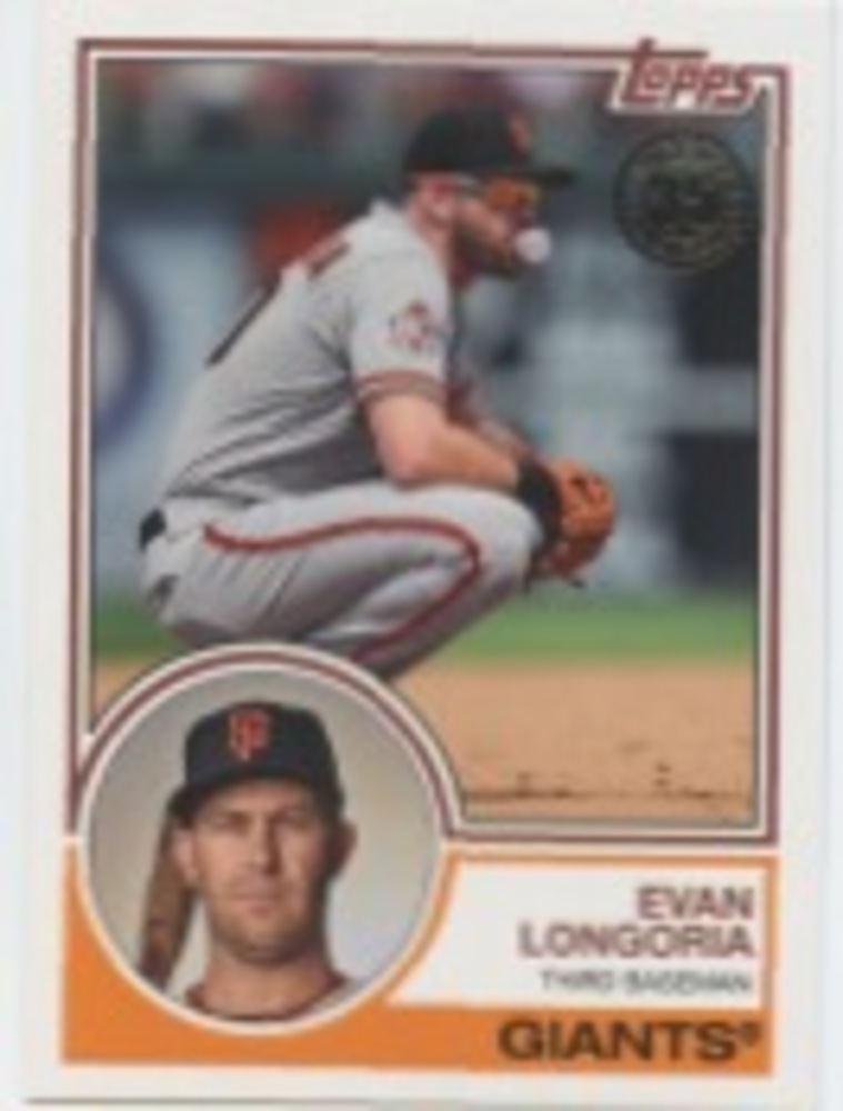 2018 Topps Update '83 Topps #8333 Evan Longoria