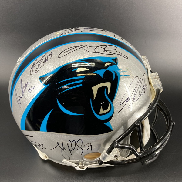 Panthers - Multi Signed Authentic Proline Helmet Signed By Over 24 Playe...