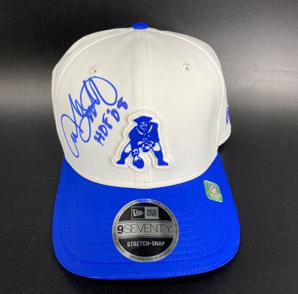 HOF - Colts Andre Tippett Signed Hat