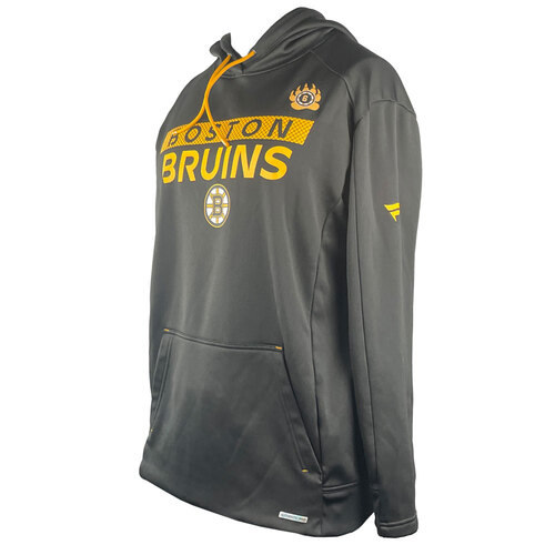 Photo of Team-Issued 2024-2025 Player Worn Fanatics Bruins Hoodie - Mason Lohrei