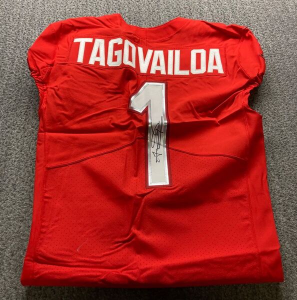 NFL - Dolphins Tua Tagovailoa Signed Authentic Pro Bowl Games Jersey Siz...