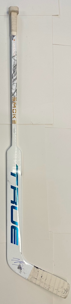 #50 Jordan Binnington Game Used Stick - Autographed - St. Louis Blues
