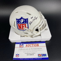 NFL - Raiders Denzel Perryman Signed NFL Shield Mini Helmet