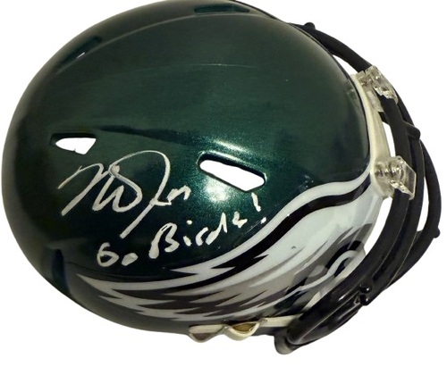 blue mountain state football helmet for sale CUSTOM BLUE MOUNTAIN STATE GOATS MINI FOOTBALL HELMET FROM THE TV SERIES