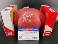 NFL - Saints Erik McCoy Signed Authentic Football