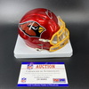 NFL - Cardinals Clayton Tune signed flash mini helmet