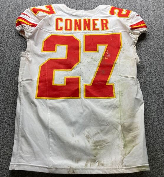 Sao Paulo Game - Chiefs Chamarri Conner Game Worn Jersey (9/05/2025) Siz...