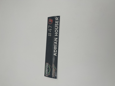 Photo of 2024 Locker Tag Adrian Houser #47