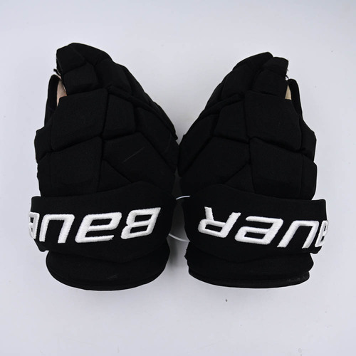 Image of Siegenthaler, Jonas - Game-Worn Black Third, Bauer Supreme Mach Gloves - 2025-26 NHL Season