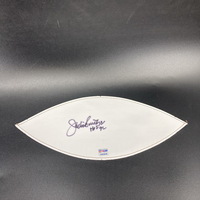 HOF - Cardinals Jackie Smith Signed White Panel