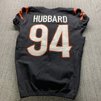 STS - Bengals Sam Hubbard Game Worn Jersey (11/7/21) Size 42 W/ Captains...