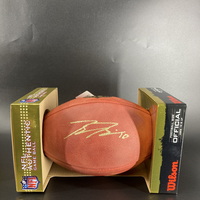 Jets - Braxton Berrios Signed Authentic Football