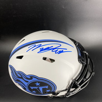 NFL - Titans Will Levis signed authentic lunar eclipse helmet