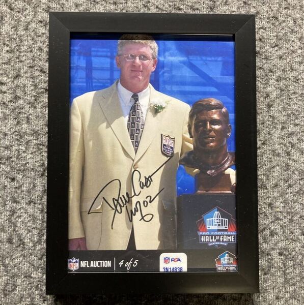 HOF - Raiders Dave Casper NFL Auction Exclusive Signed 5x7 Framed Photo ...