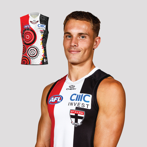 Photo of Kye Fincher #37 - 2026 Home Player First Nations Guernsey * Signed