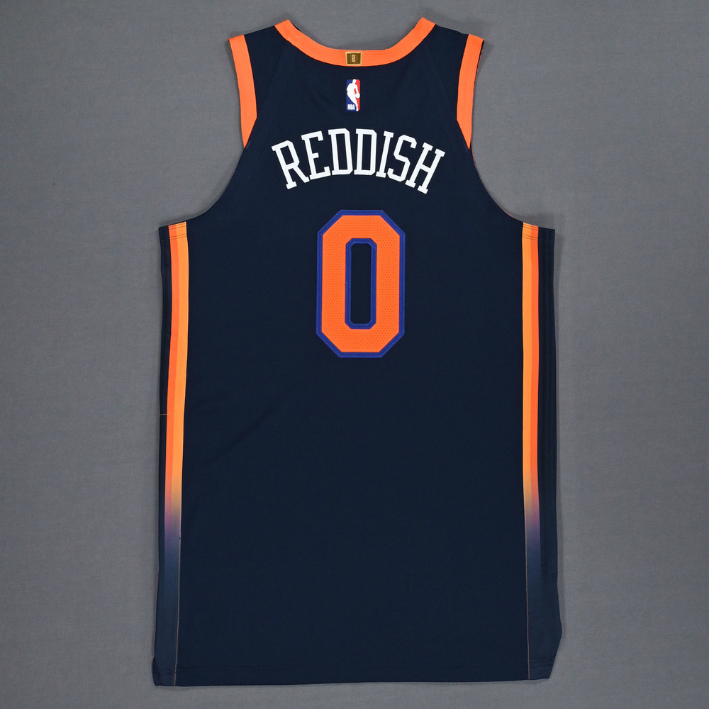 Cam Reddish New York Knicks GameWorn Statement Edition Jersey