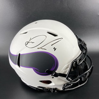 NFL - Vikings Dalvin Cook Signed Authentic Lunar Eclipse Speed Helmet