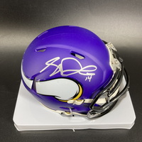NFL - Vikings Sam Darnold Signed Mini Helmet