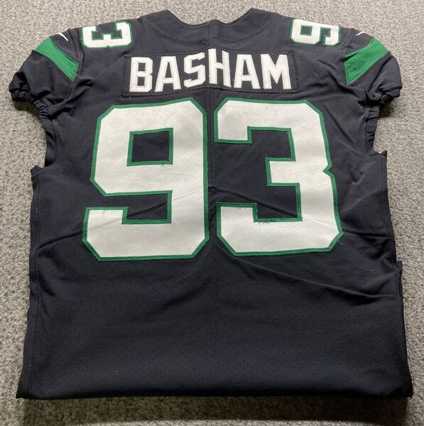 STS - Jets Tarrell Basham Game Worn Jersey (11/09/20) Size 42