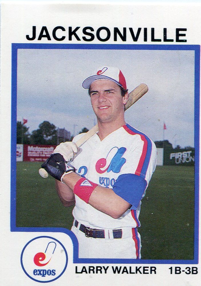 1987 Jacksonville Expos ProCards #429 Larry Walker