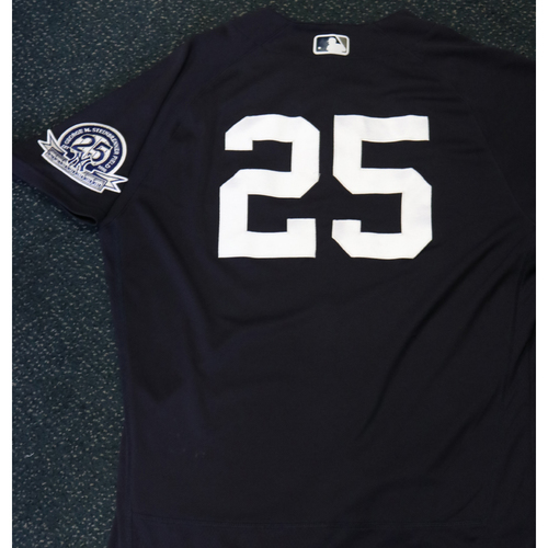 2020 Game-Used Spring Training Jersey - Gleyber Torres #25 - Size 44