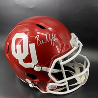 NFL - Oklahoma Baker Mayfield Signed Replica Speed Helmet